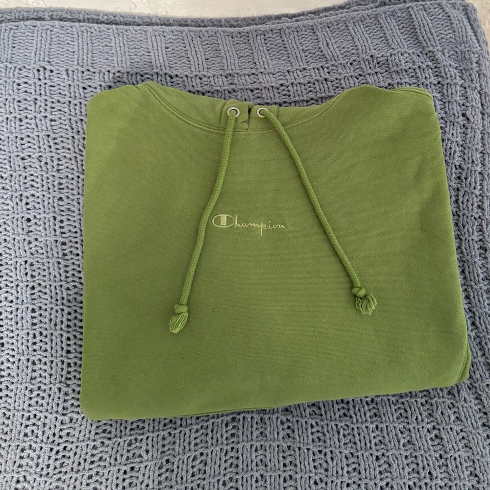 Green Champion Hoodie
